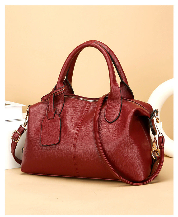 2023 Cross-Border Manufacturers Wholesale New Women's Pu Tote Bag Versatile Sewing Style for Women