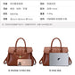 2025 New Style Large Capacity Official Document Tote Bag Retro Texturistic Tote Bag Single Shoulder Hand Bag Women's handbags Bag