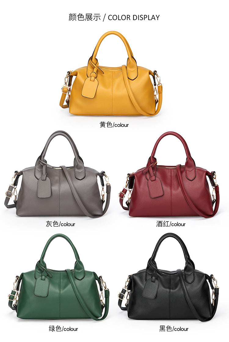 2023 Cross-Border Manufacturers Wholesale New Women's Pu Tote Bag Versatile Sewing Style for Women