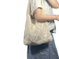 2025 New Style Hollow Knitted Bag for Women, Casual Vacation Woven Shoulder Bag, Large Capacity Beach Tote Bag