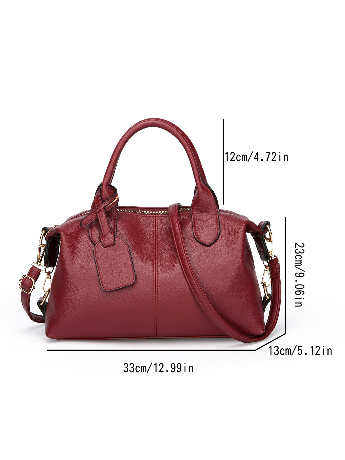 2023 Cross-Border Manufacturers Wholesale New Women's Pu Tote Bag Versatile Sewing Style for Women