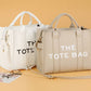 2025 New Printed Simple Tote Bag Large Capacity Letter Handbag Women's Underarm Bag Fashion Shoulder Crossbody Bag