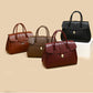 2025 New Style Large Capacity Official Document Tote Bag Retro Texturistic Tote Bag Single Shoulder Hand Bag Women's handbags Bag