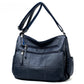 2023 New Bag Women's Solid Color Casual Shoulder Crossbody Bag Simple All-match Middle-aged Women's Mother Bag Large Capacity
