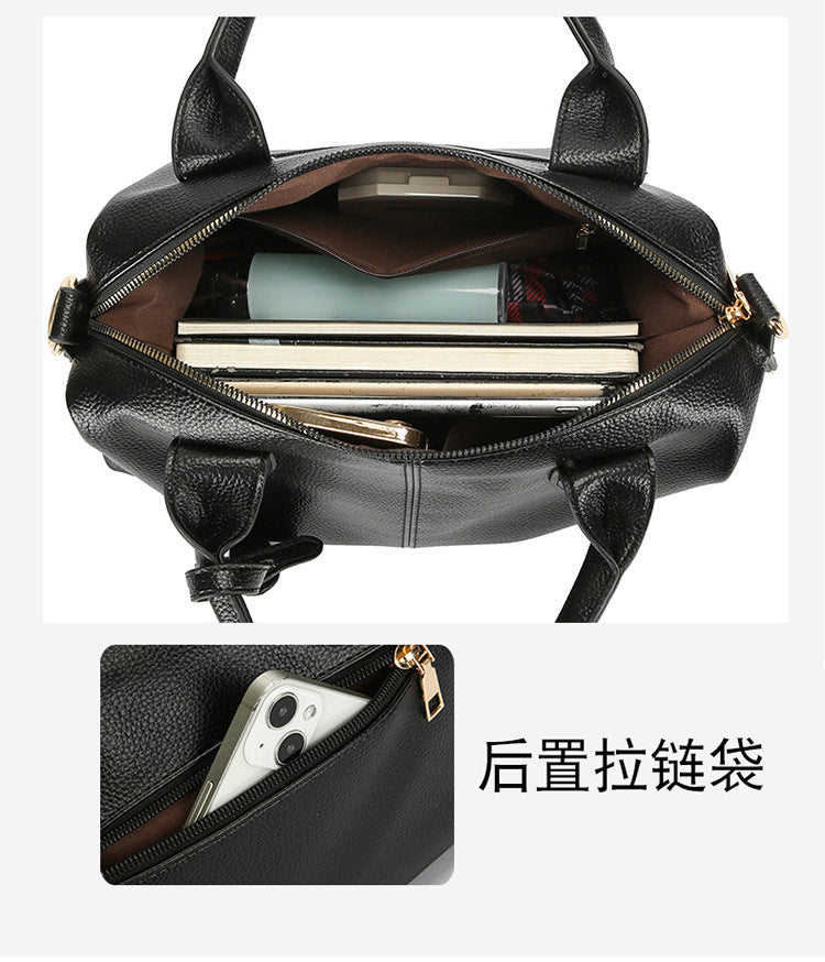 2023 Cross-Border Manufacturers Wholesale New Women's Pu Tote Bag Versatile Sewing Style for Women