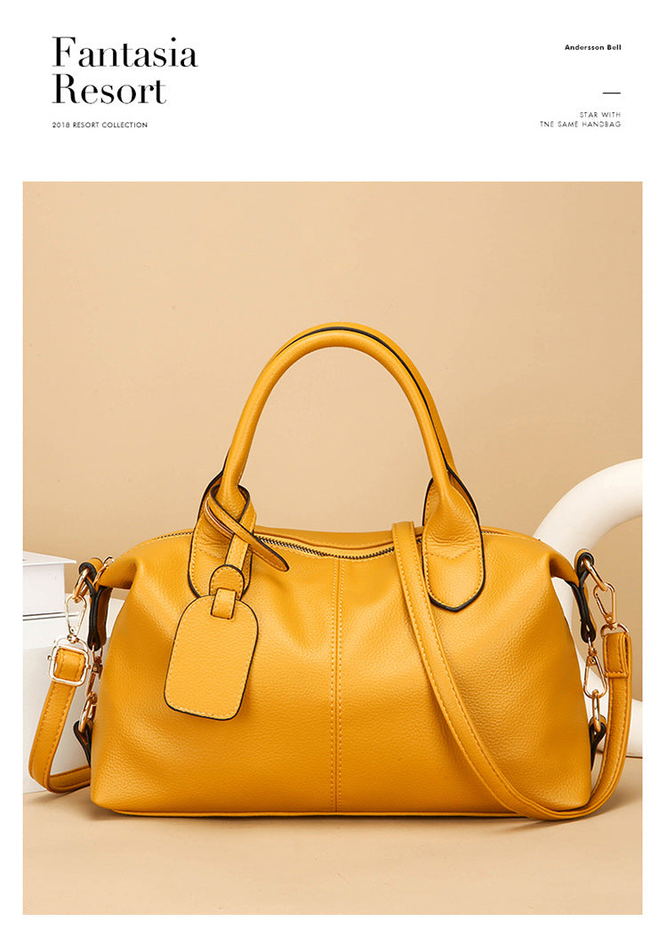 2023 Cross-Border Manufacturers Wholesale New Women's Pu Tote Bag Versatile Sewing Style for Women