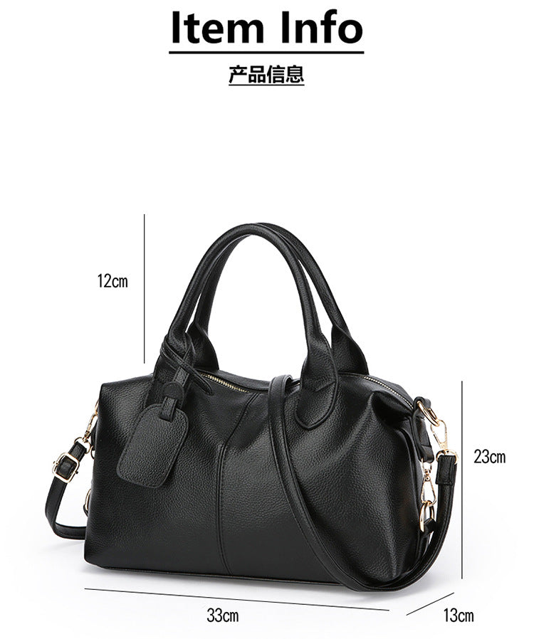2023 Cross-Border Manufacturers Wholesale New Women's Pu Tote Bag Versatile Sewing Style for Women