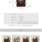 Cross-Border Quilted Saddle Bag, Autumn and Winter New Shoulder Bag, Fashionable Armpit Bag, Work Clothing Versatile Crossbody Bag