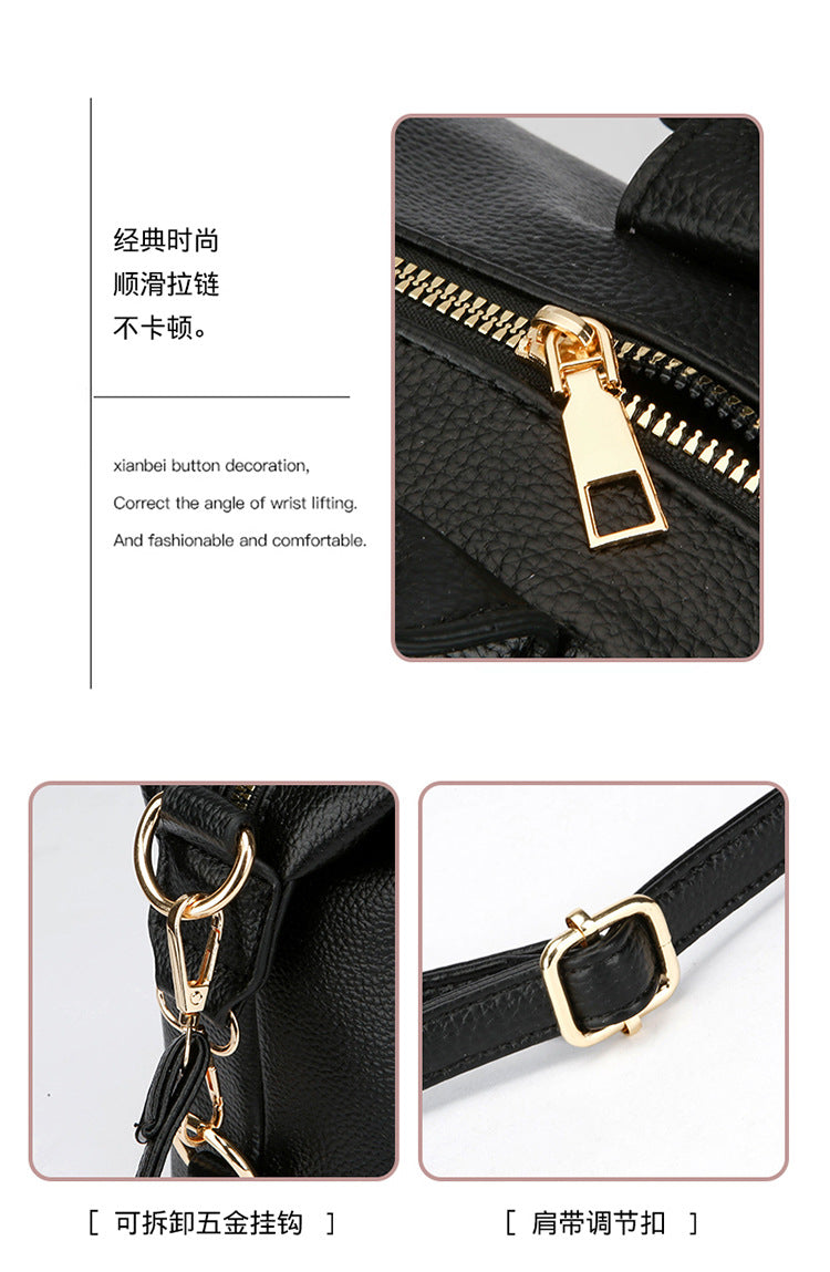 2023 Cross-Border Manufacturers Wholesale New Women's Pu Tote Bag Versatile Sewing Style for Women