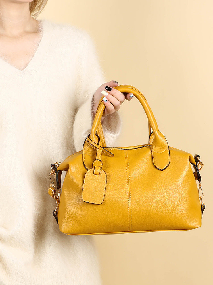 2023 Cross-Border Manufacturers Wholesale New Women's Pu Tote Bag Versatile Sewing Style for Women