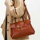 2025 New Style Large Capacity Official Document Tote Bag Retro Texturistic Tote Bag Single Shoulder Hand Bag Women's handbags Bag