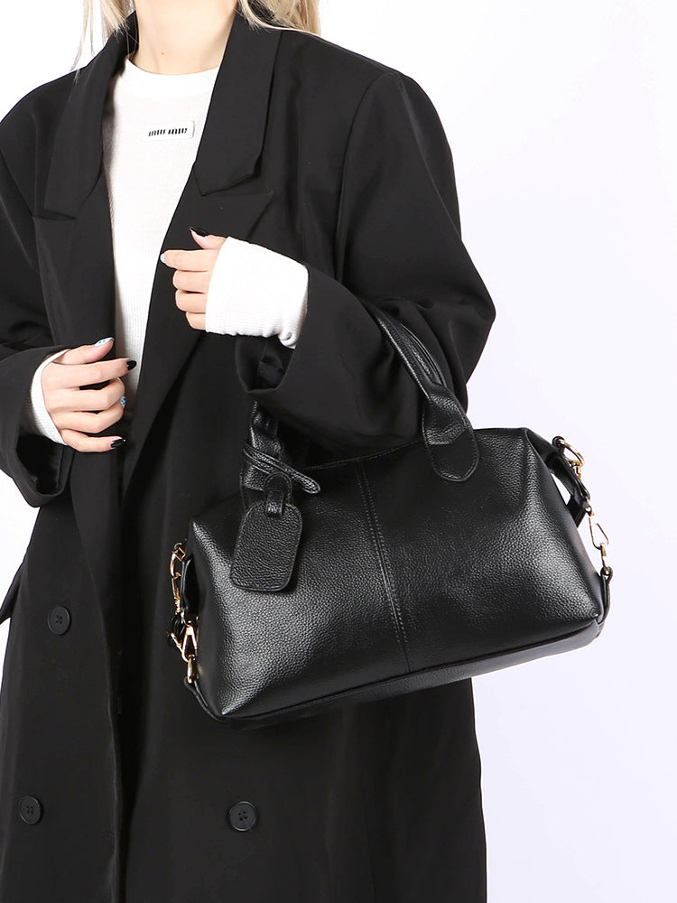 2023 Cross-Border Manufacturers Wholesale New Women's Pu Tote Bag Versatile Sewing Style for Women