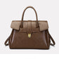 2025 New Style Large Capacity Official Document Tote Bag Retro Texturistic Tote Bag Single Shoulder Hand Bag Women's handbags Bag