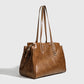 2024 Summer New Niche High-end Retro Shoulder Tote Bag Large Capacity Commuter Portable Briefcase