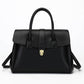 2025 New Style Large Capacity Official Document Tote Bag Retro Texturistic Tote Bag Single Shoulder Hand Bag Women's handbags Bag