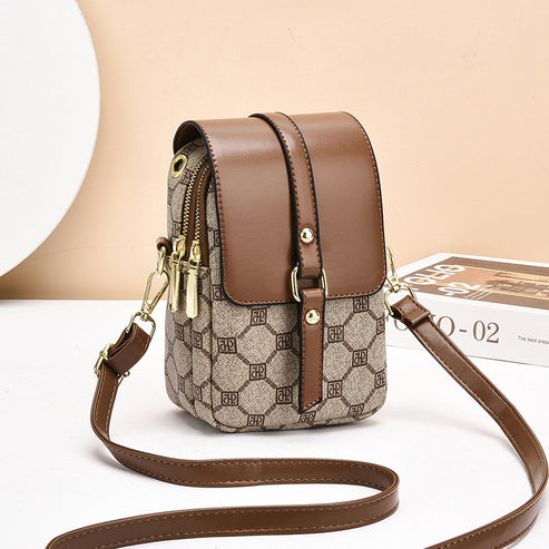 2026 Crossbody Bag for Women, New Autumn and Winter Trendy Fashion Versatile High-End Lightweight Women's Printed Shoulder Bag