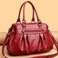 Cross-border women's bag 2024 new European and American retro women's bag simple fashion shoulder slung multi-layer large bag a generation of hair