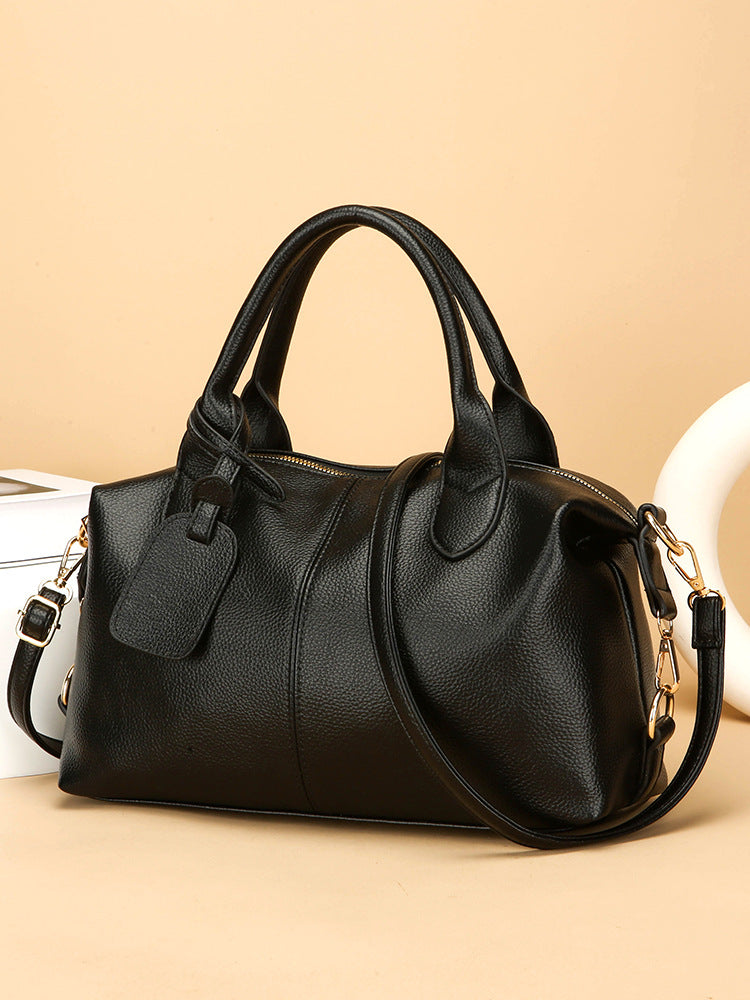 2023 Cross-Border Manufacturers Wholesale New Women's Pu Tote Bag Versatile Sewing Style for Women
