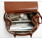 2025 New Style Large Capacity Official Document Tote Bag Retro Texturistic Tote Bag Single Shoulder Hand Bag Women's handbags Bag