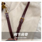 Cross-Border Quilted Saddle Bag, Autumn and Winter New Shoulder Bag, Fashionable Armpit Bag, Work Clothing Versatile Crossbody Bag
