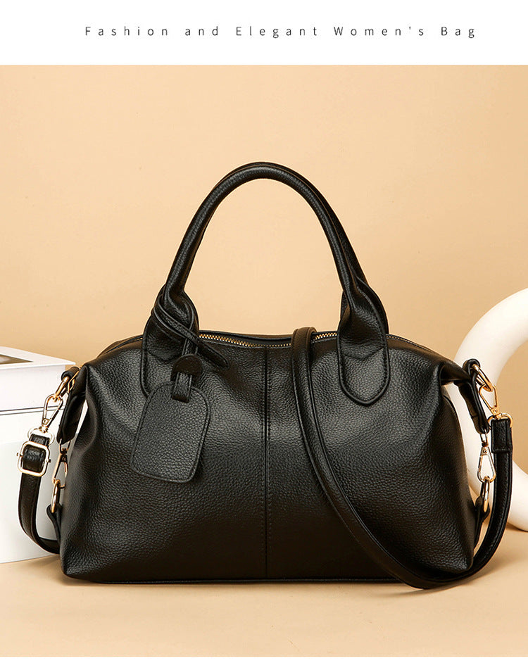 2023 Cross-Border Manufacturers Wholesale New Women's Pu Tote Bag Versatile Sewing Style for Women