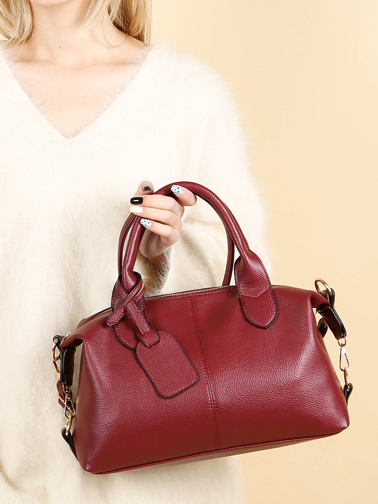 2023 Cross-Border Manufacturers Wholesale New Women's Pu Tote Bag Versatile Sewing Style for Women