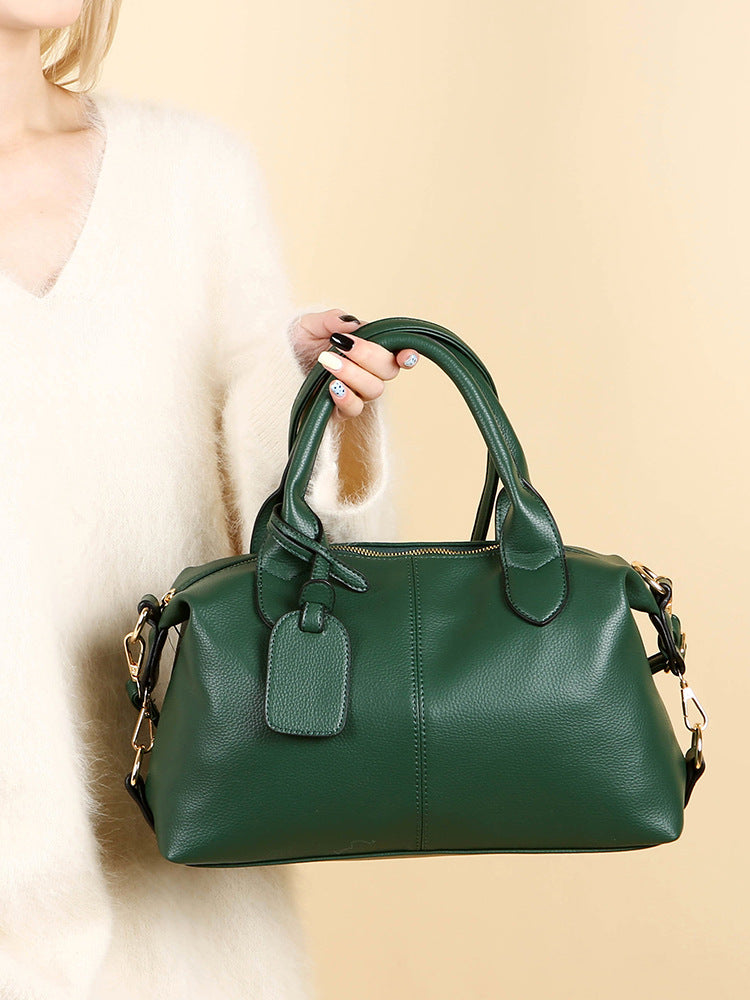 2023 Cross-Border Manufacturers Wholesale New Women's Pu Tote Bag Versatile Sewing Style for Women