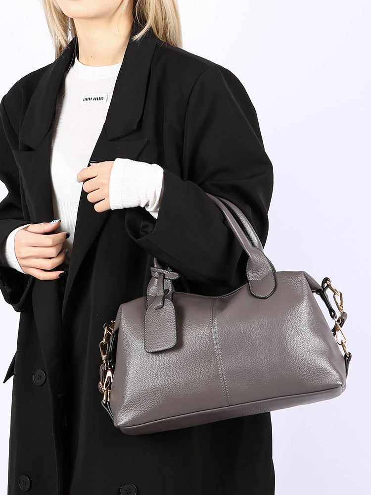 2023 Cross-Border Manufacturers Wholesale New Women's Pu Tote Bag Versatile Sewing Style for Women