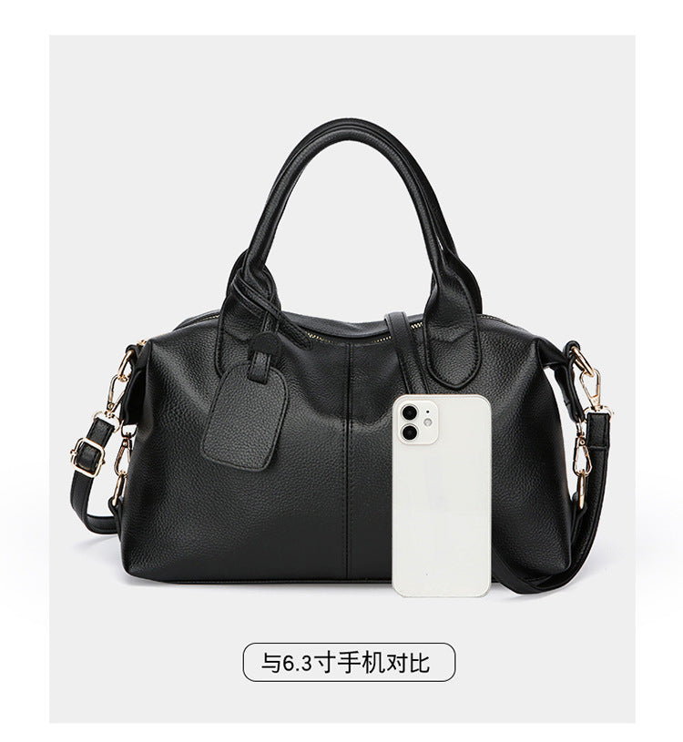 2023 Cross-Border Manufacturers Wholesale New Women's Pu Tote Bag Versatile Sewing Style for Women