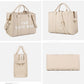 2025 New Printed Simple Tote Bag Large Capacity Letter Handbag Women's Underarm Bag Fashion Shoulder Crossbody Bag