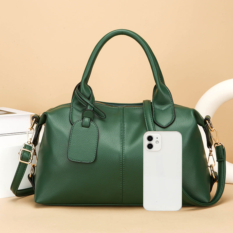 2023 Cross-Border Manufacturers Wholesale New Women's Pu Tote Bag Versatile Sewing Style for Women