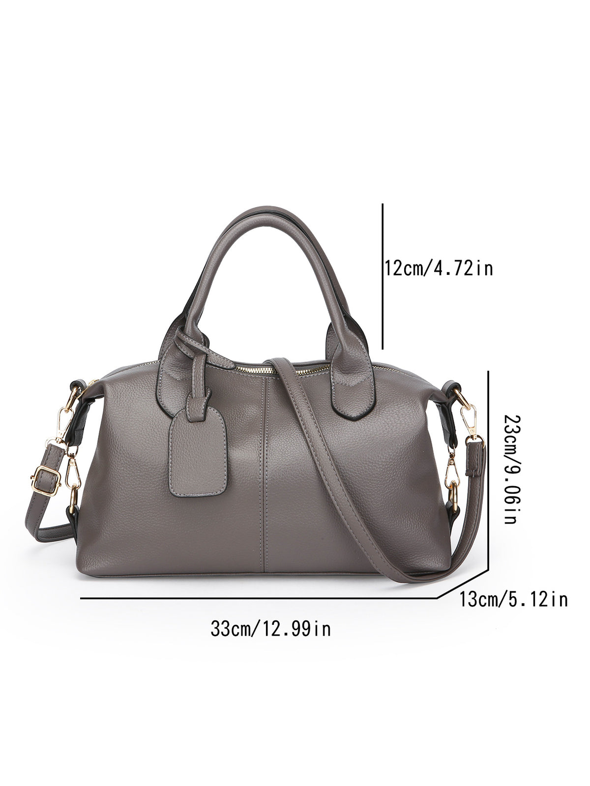 2023 Cross-Border Manufacturers Wholesale New Women's Pu Tote Bag Versatile Sewing Style for Women