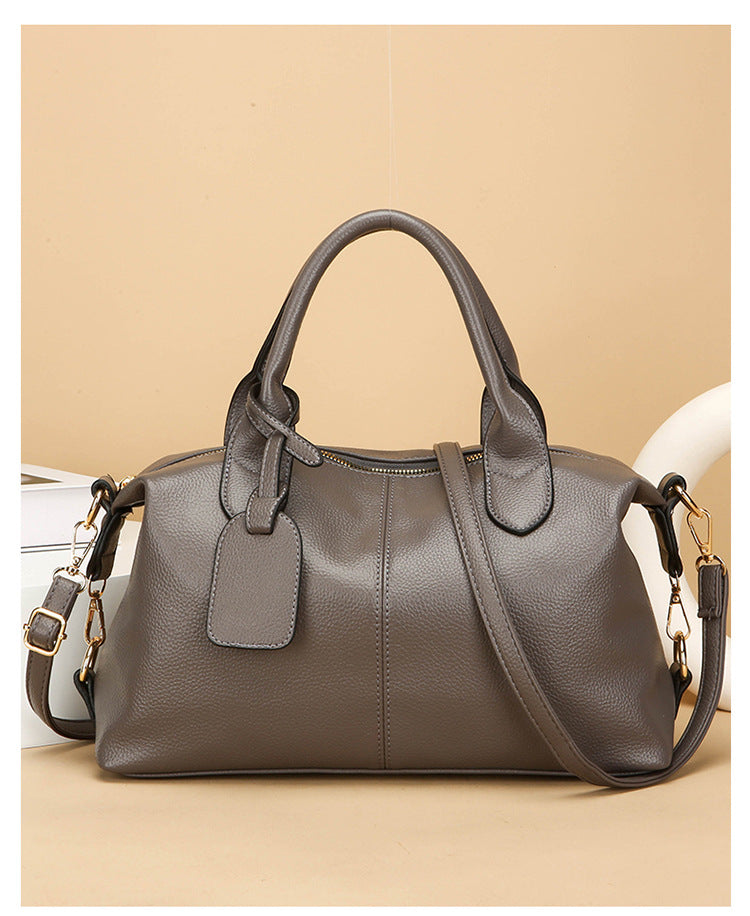2023 Cross-Border Manufacturers Wholesale New Women's Pu Tote Bag Versatile Sewing Style for Women