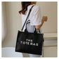 2025 New Printed Simple Tote Bag Large Capacity Letter Handbag Women's Underarm Bag Fashion Shoulder Crossbody Bag