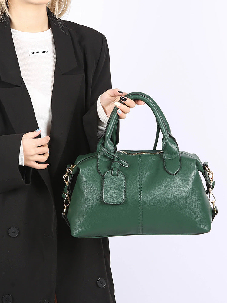 2023 Cross-Border Manufacturers Wholesale New Women's Pu Tote Bag Versatile Sewing Style for Women