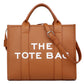 2025 New Printed Simple Tote Bag Large Capacity Letter Handbag Women's Underarm Bag Fashion Shoulder Crossbody Bag