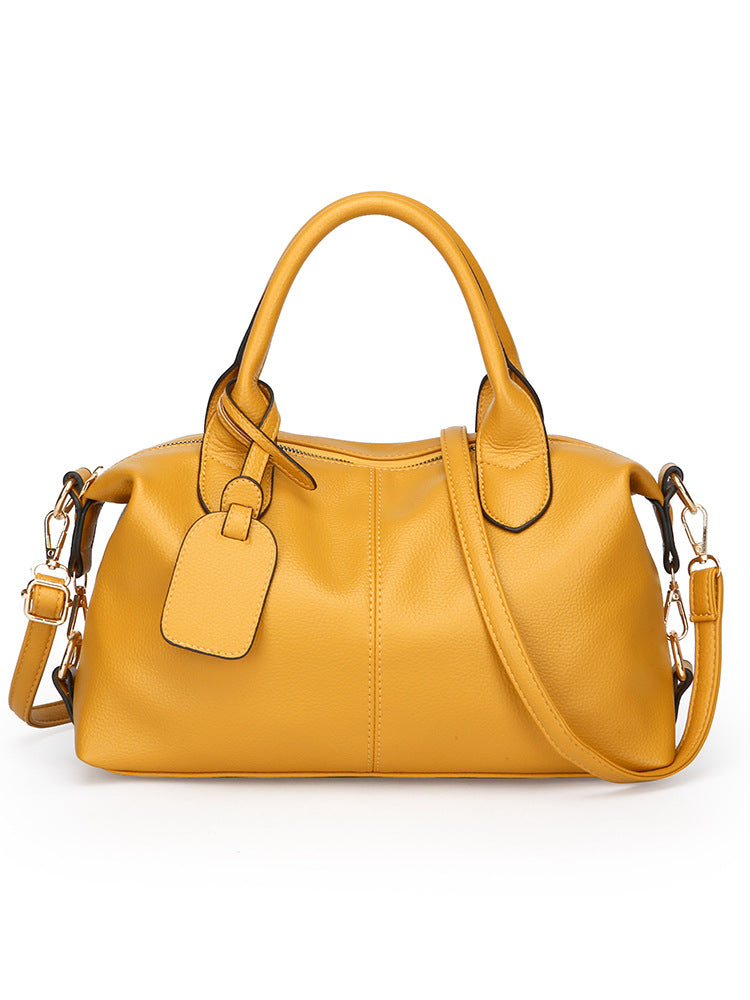 2023 Cross-Border Manufacturers Wholesale New Women's Pu Tote Bag Versatile Sewing Style for Women