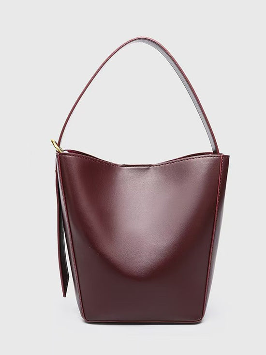 Z's New Women's Bag Is Fashionable and Versatile, Single Shoulder Crossbody Bag, High-End Niche Design Bucket Bag, Satchel Mother-In-Law Bag