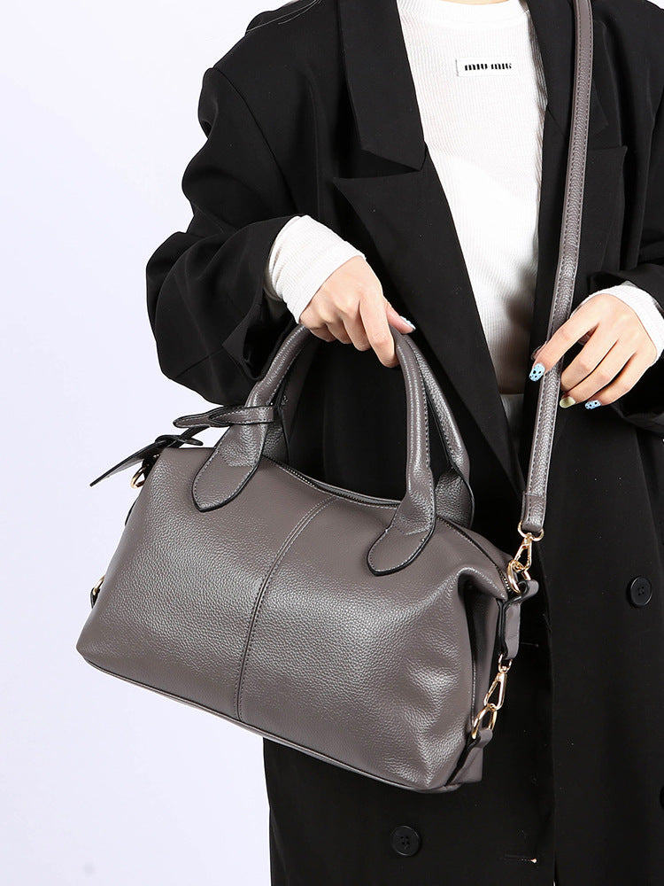 2023 Cross-Border Manufacturers Wholesale New Women's Pu Tote Bag Versatile Sewing Style for Women