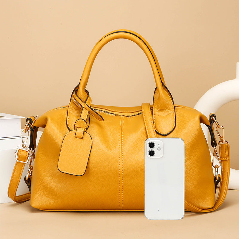 2023 Cross-Border Manufacturers Wholesale New Women's Pu Tote Bag Versatile Sewing Style for Women