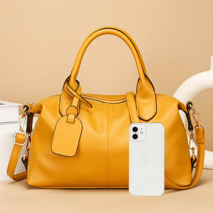 2023 Cross-Border Manufacturers Wholesale New Women's Pu Tote Bag Versatile Sewing Style for Women