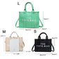 2025 New Printed Simple Tote Bag Large Capacity Letter Handbag Women's Underarm Bag Fashion Shoulder Crossbody Bag